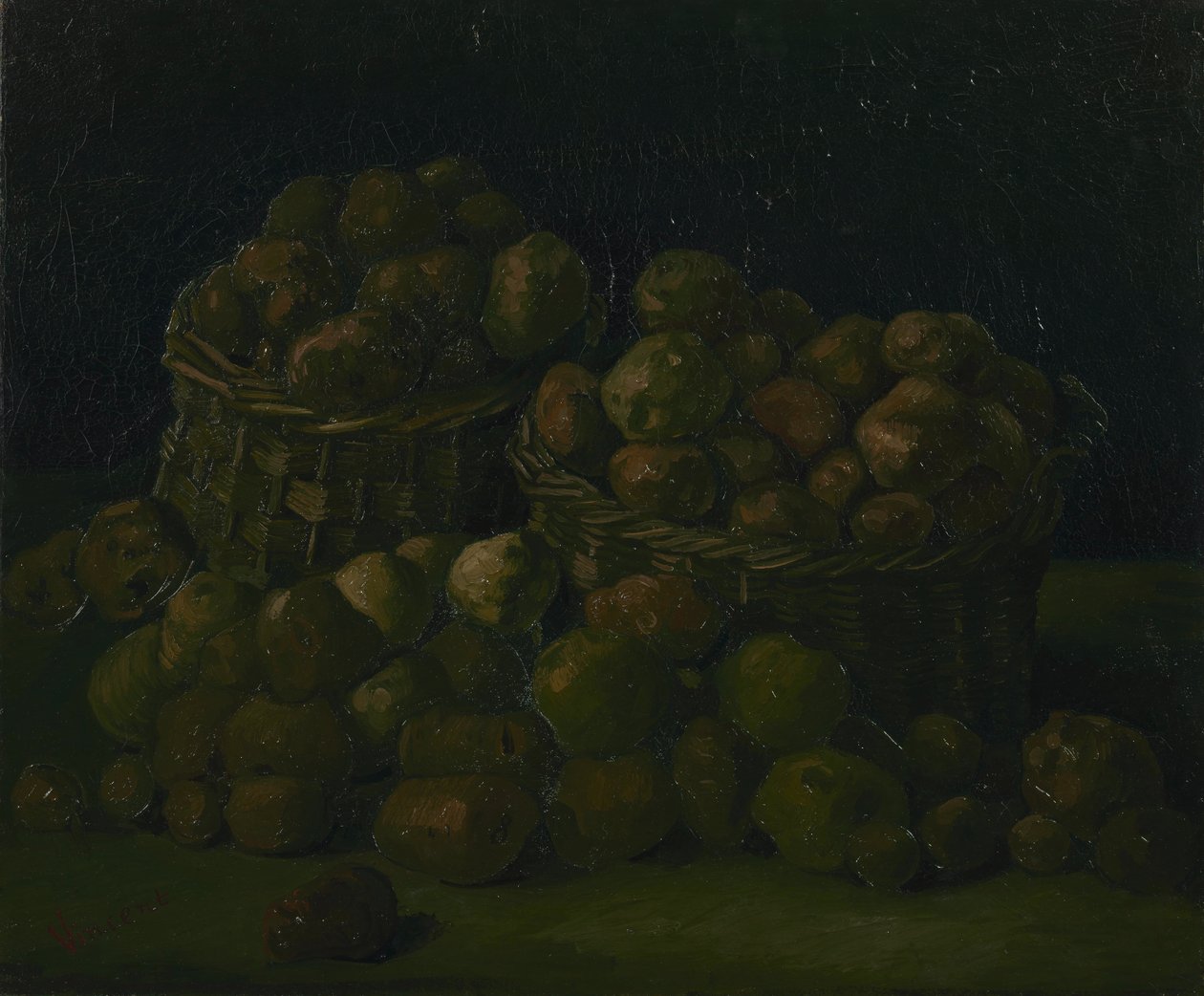 Koše z brambor od Vincent van Gogh