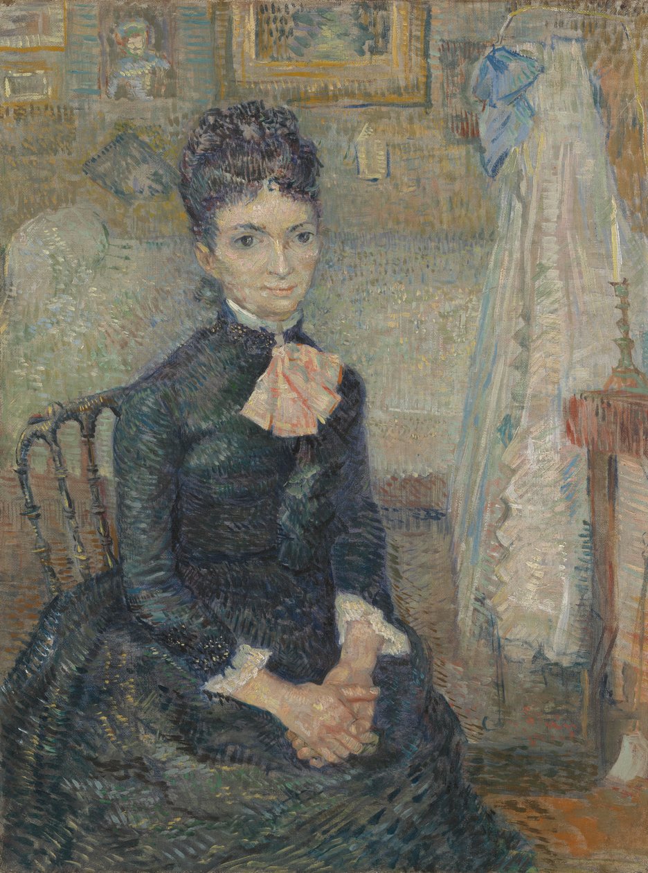 Portrét Léonie Rose Charbuy-Davy od Vincent van Gogh