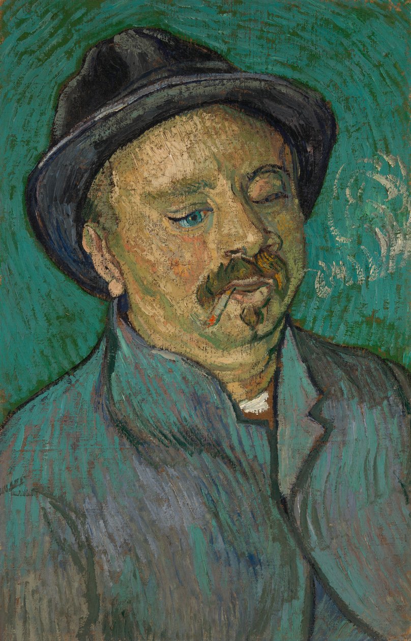 Portrét jednookého muže od Vincent van Gogh