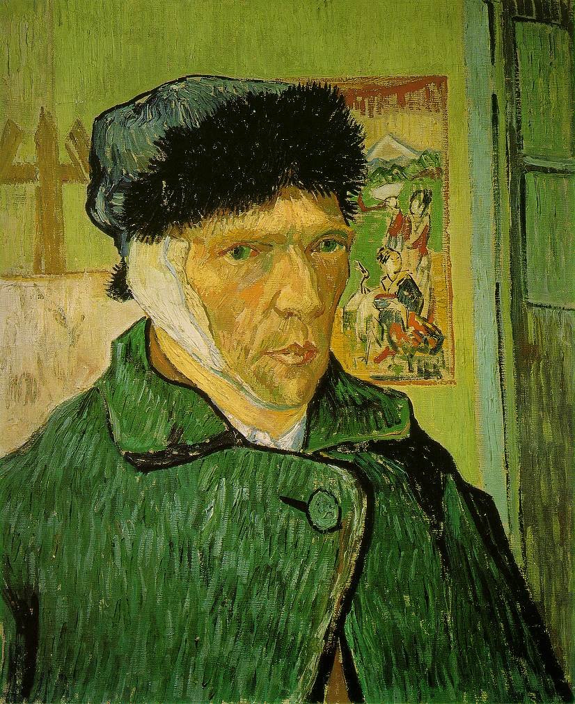Autoportrét Vincenta van Gogha od Vincent van Gogh