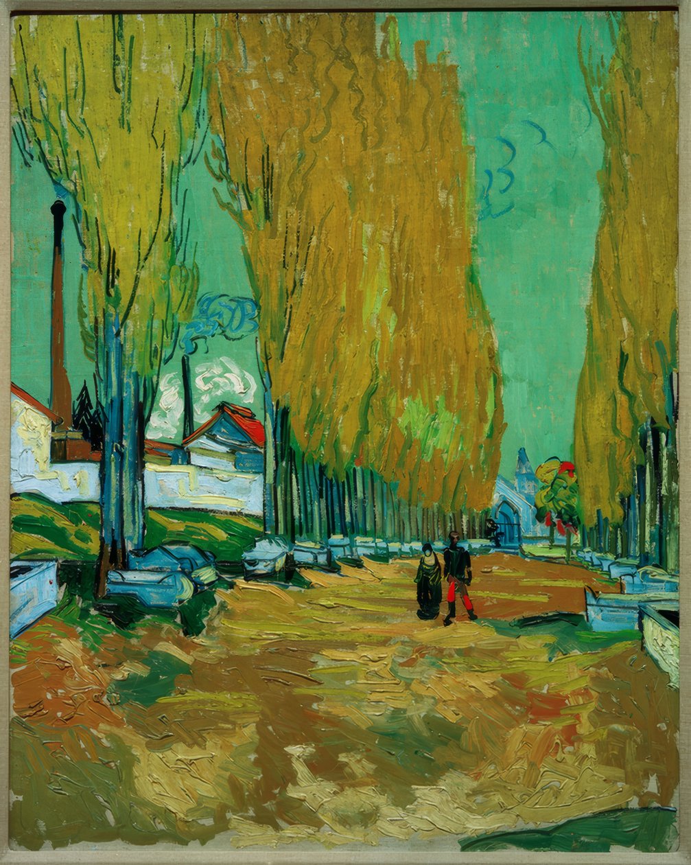 Alley of the Tombs (Les Alyscamps) od Vincent van Gogh