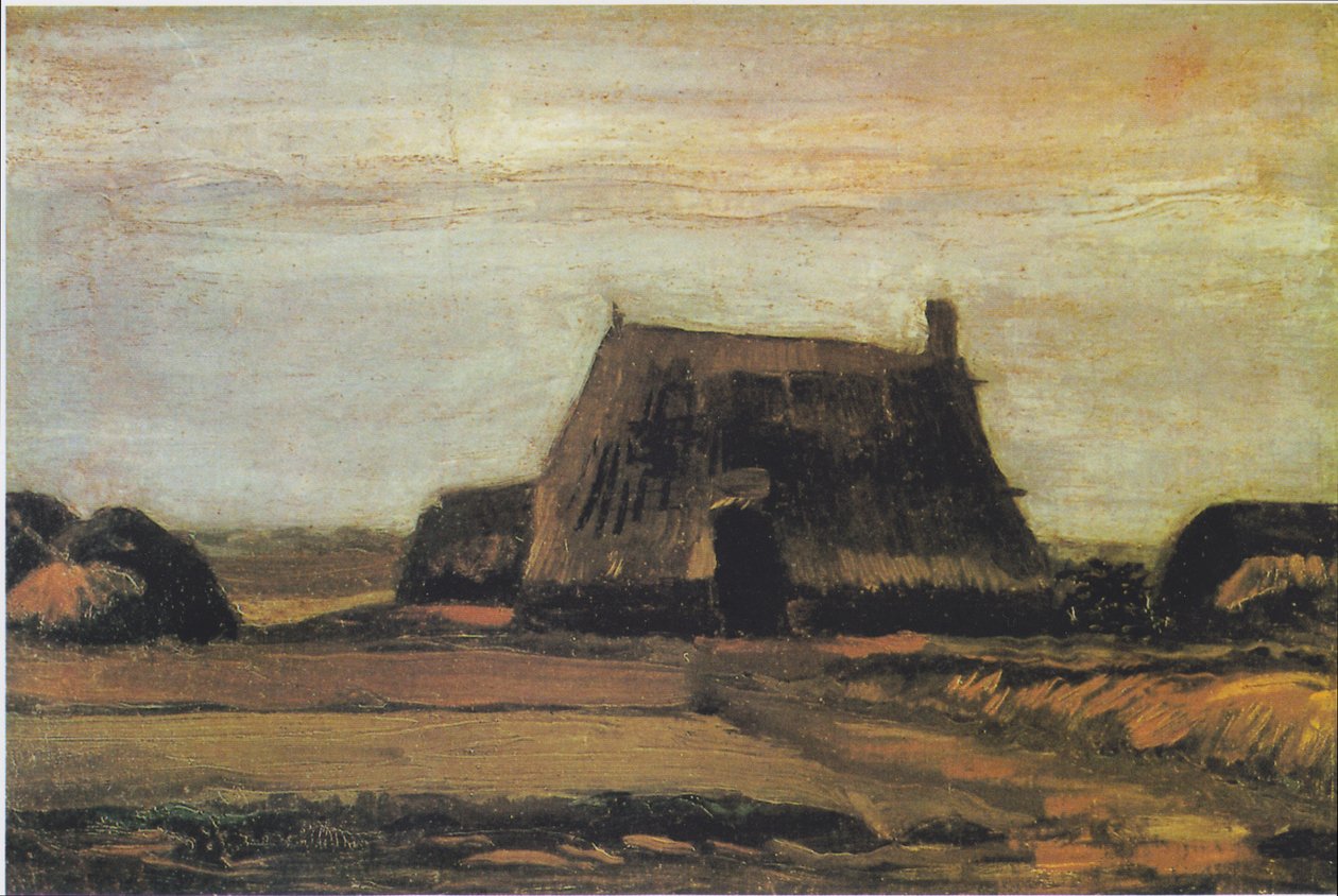 Statek s řezáním rašeliny od Vincent van Gogh