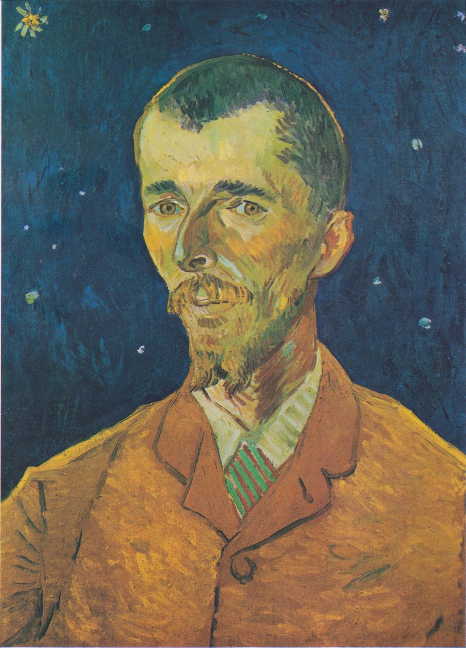 Portrét belgického básníka Eugéna Bocha od Vincent van Gogh