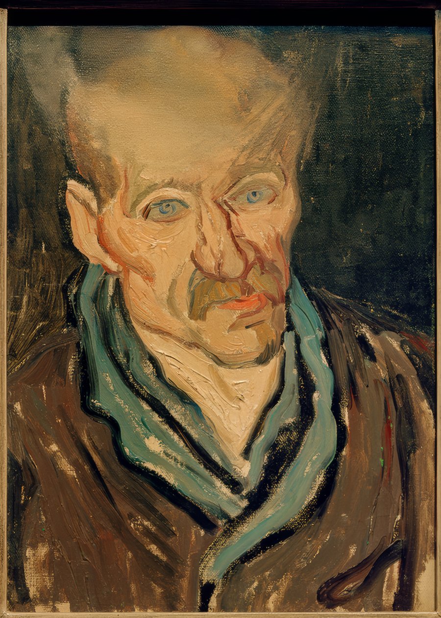 Portrét pacienta v nemocnici Saint-Paul od Vincent van Gogh