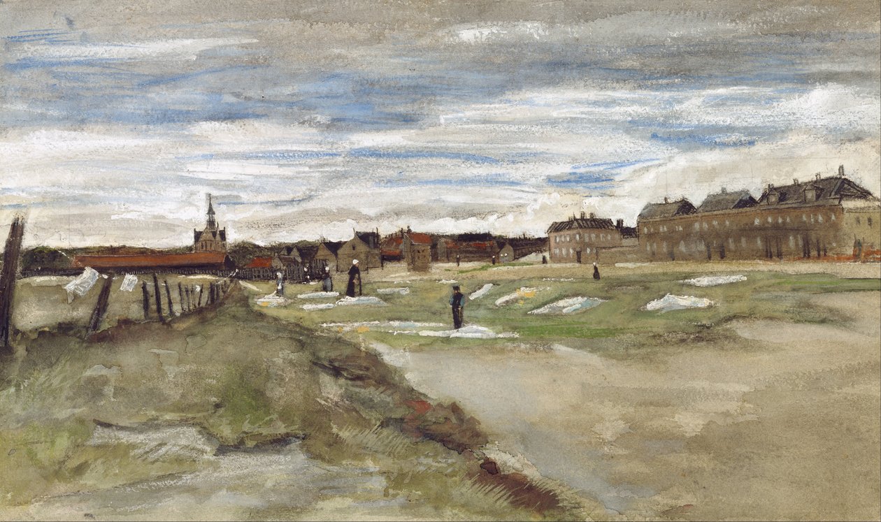 Bělicí plocha v Scheveningenu od Vincent van Gogh