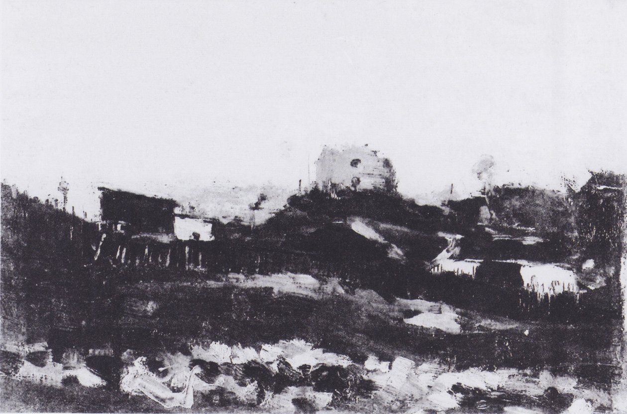 Pohled na Montmartre s lomem od Vincent van Gogh