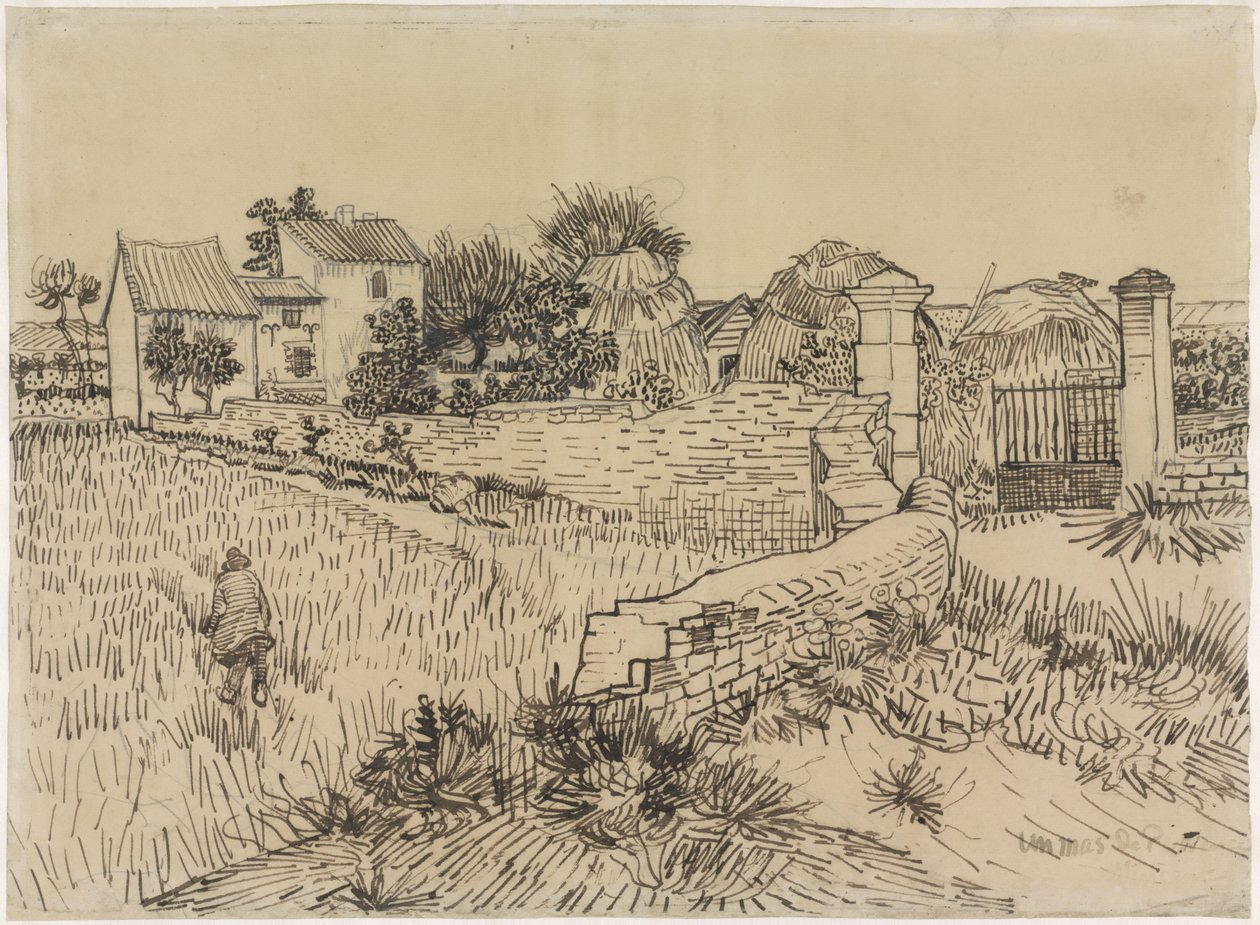Farma v Provence od Vincent van Gogh
