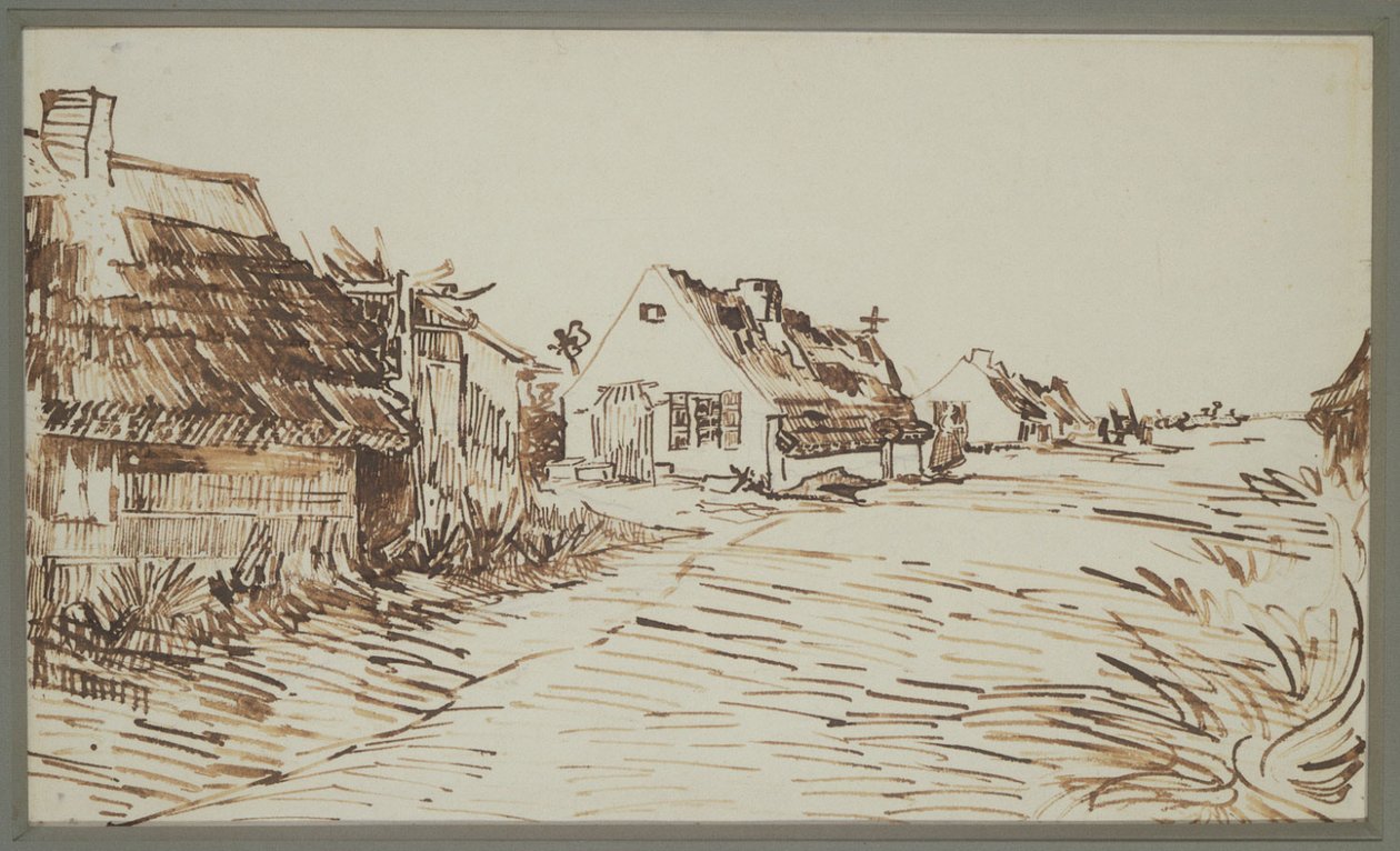 Cesta do Saintes-Maries od Vincent van Gogh