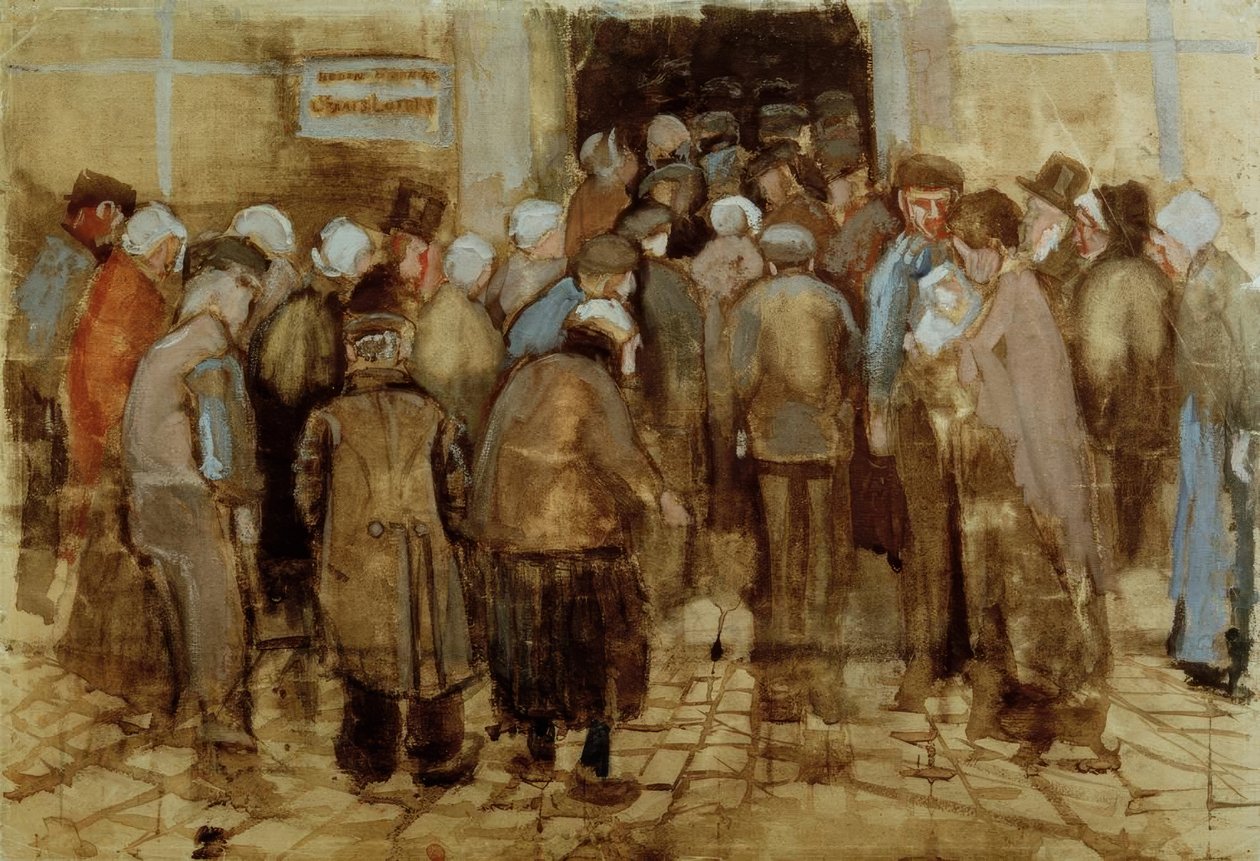 Chudí a peníze od Vincent van Gogh