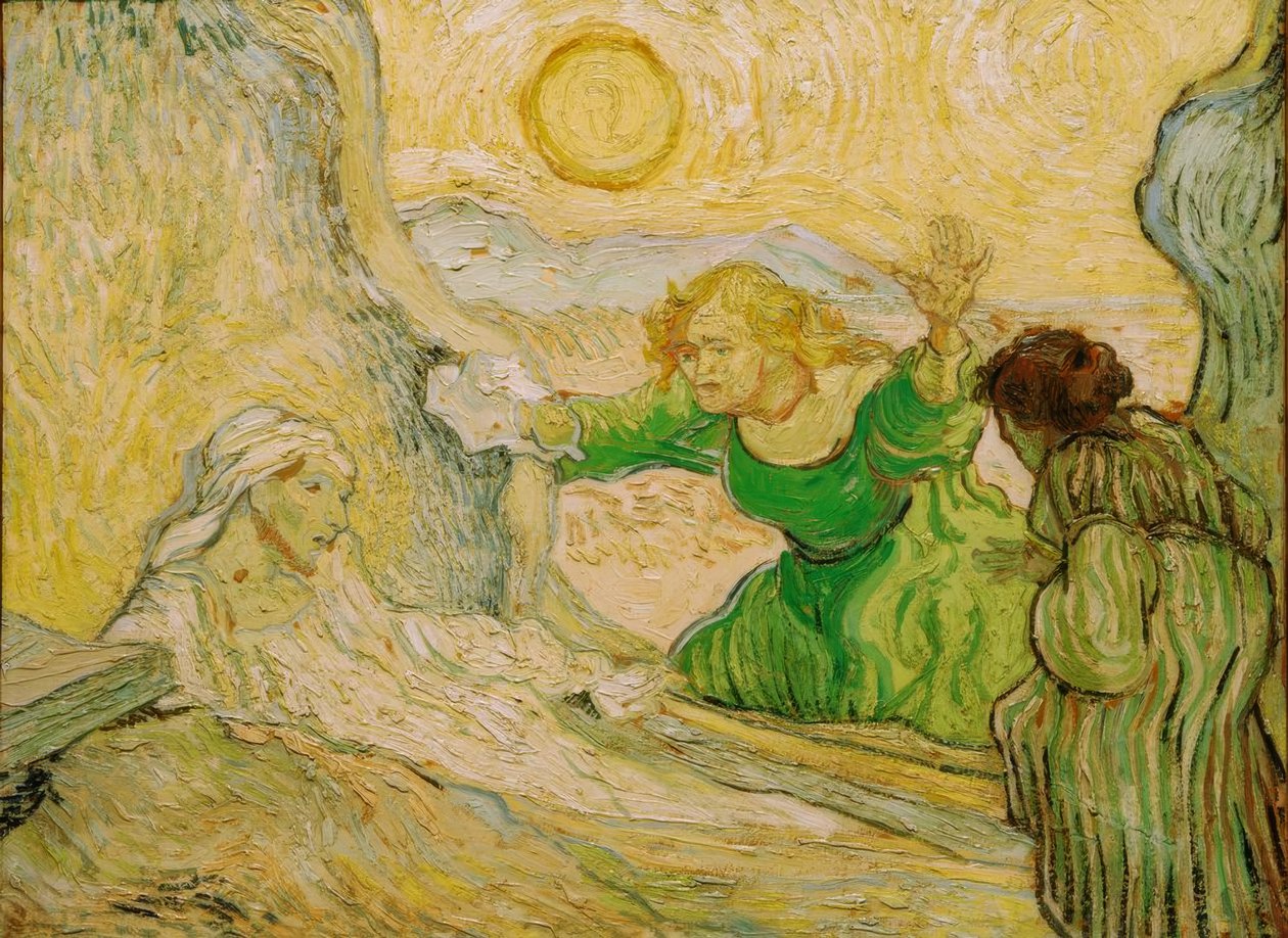 Vzkříšení Lazara od Vincent van Gogh