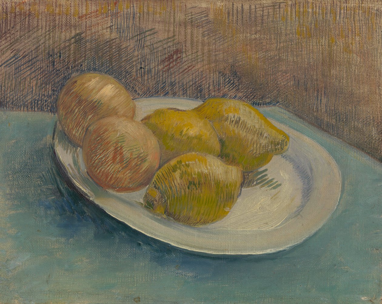 Miska s citrusovým ovocem od Vincent van Gogh