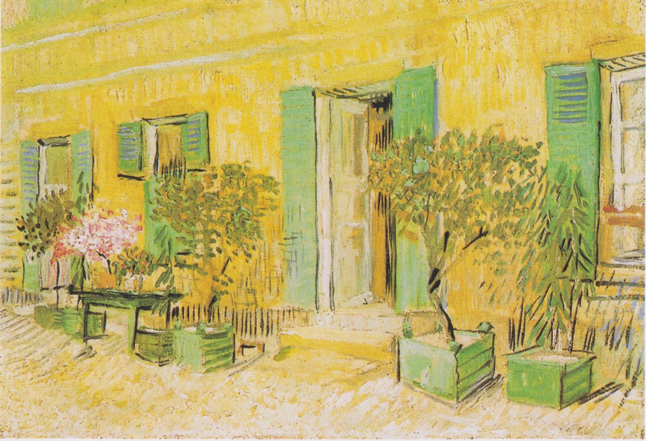 Vchod do restaurace v Asnières od Vincent van Gogh