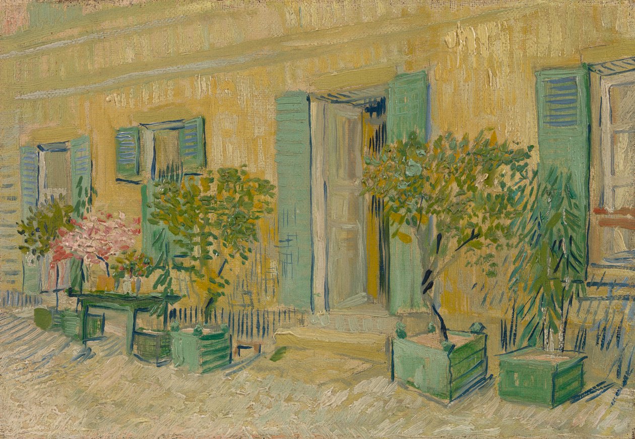 Exteriér restaurace v Asnières od Vincent van Gogh