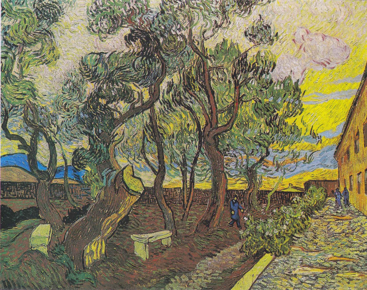 Zahrada nemocnice Saint-Paul 3 od Vincent van Gogh