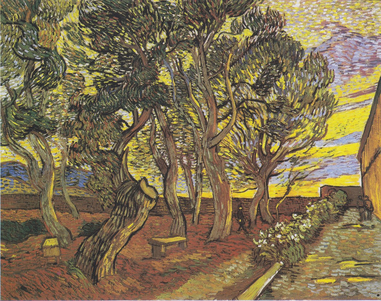 Zahrada nemocnice Saint-Paul 4 od Vincent van Gogh