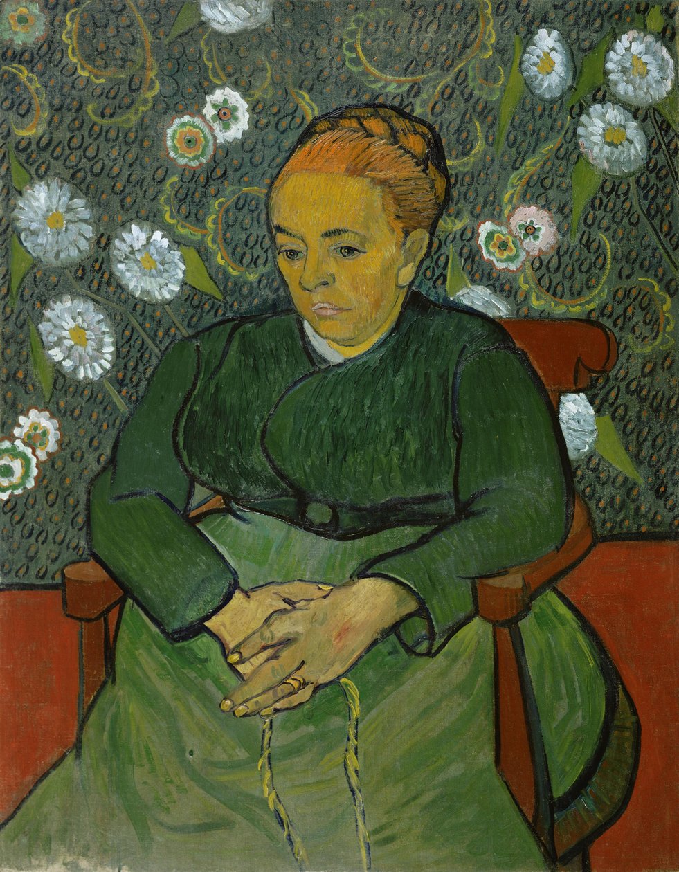Ukolébavka (Portret van Madame Roulin) od Vincent van Gogh