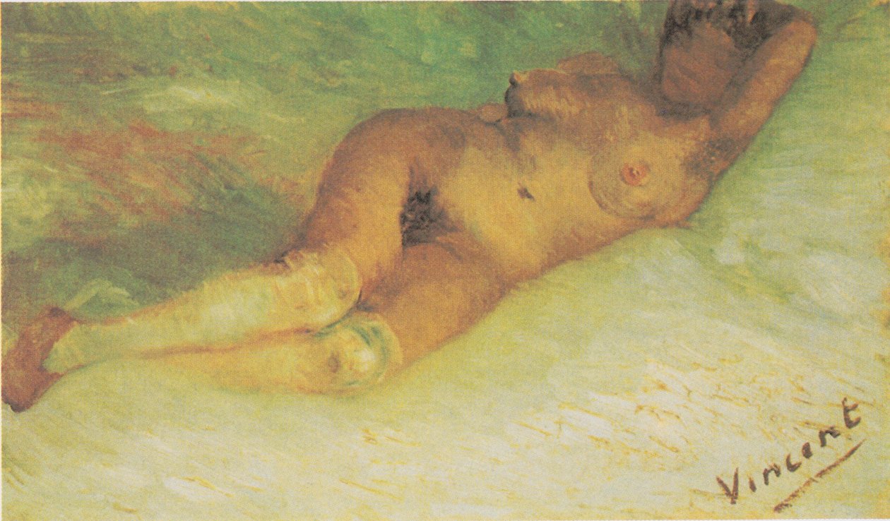 Ležící ženský akt od Vincent van Gogh