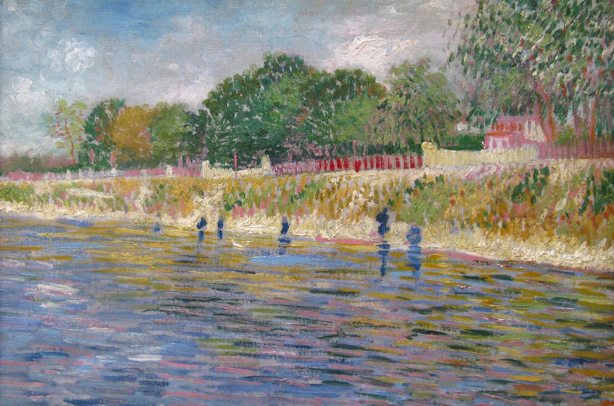 Břeh Seiny od Vincent van Gogh
