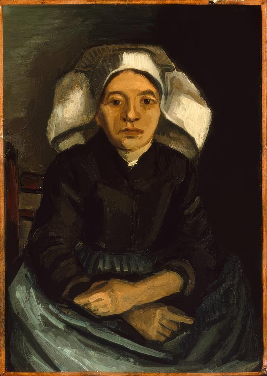 Sedlácká žena z Nuenen seděla od Vincent van Gogh