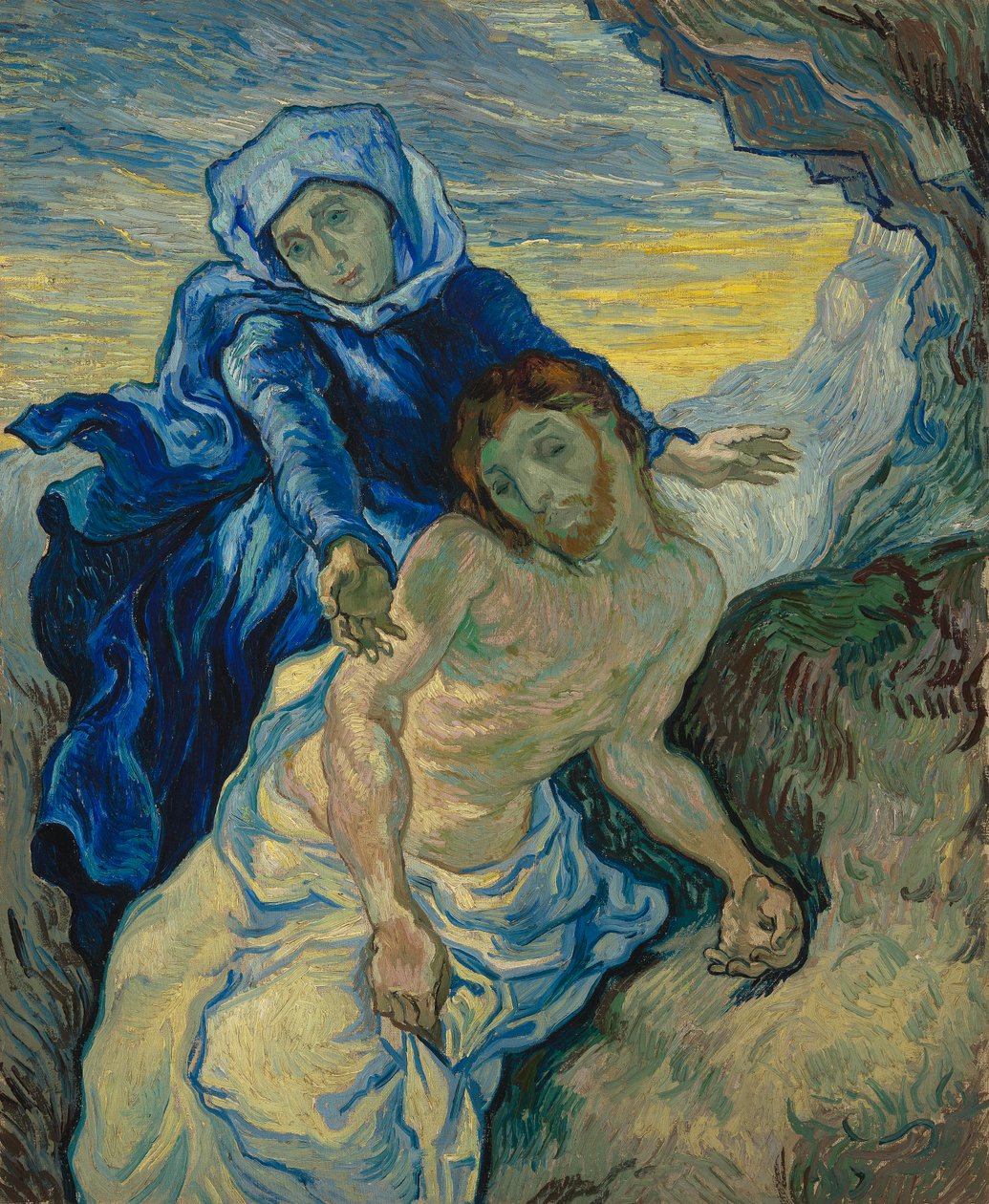 Pieta, 1890 od Vincent van Gogh