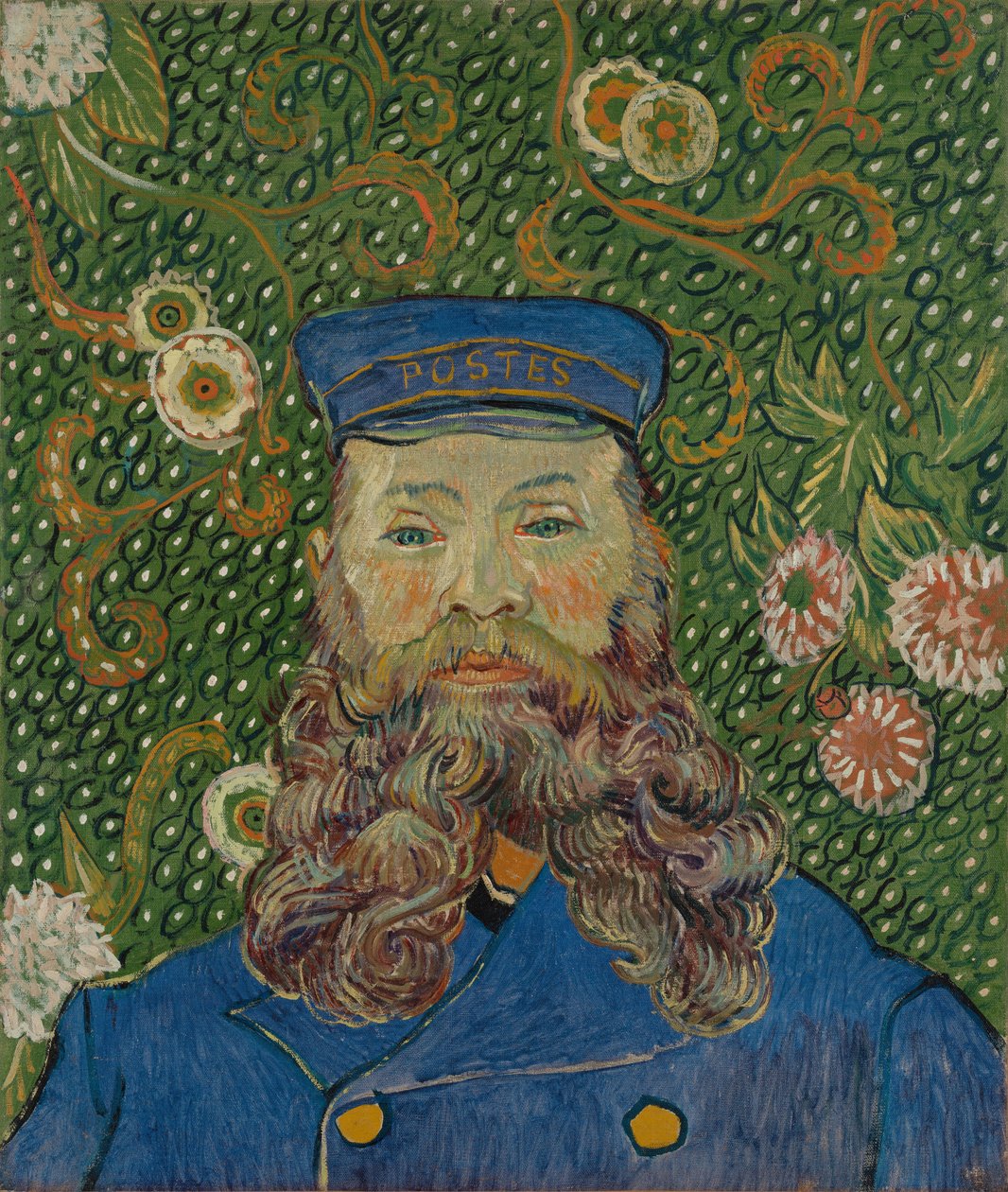 Portrét Josepha Roulina od Vincent van Gogh