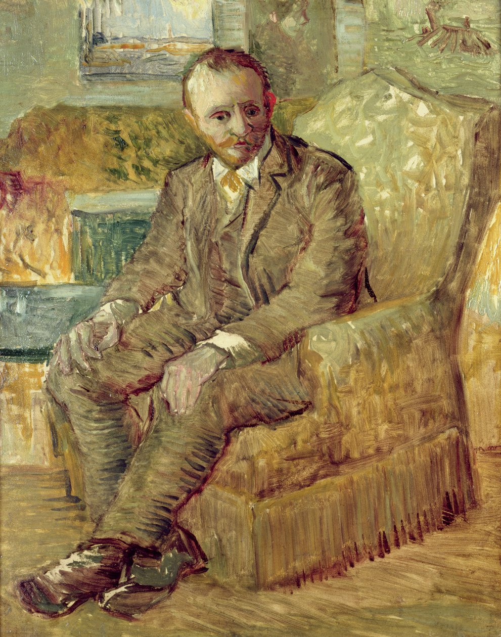 Portrét Alexandra Reida, kolem roku 1887 od Vincent van Gogh