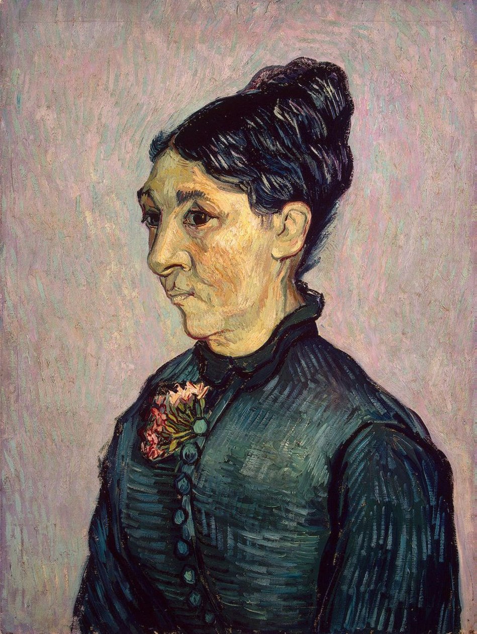 Portrét Madame Jeanne Lafuye Trabuc, 1889 od Vincent van Gogh