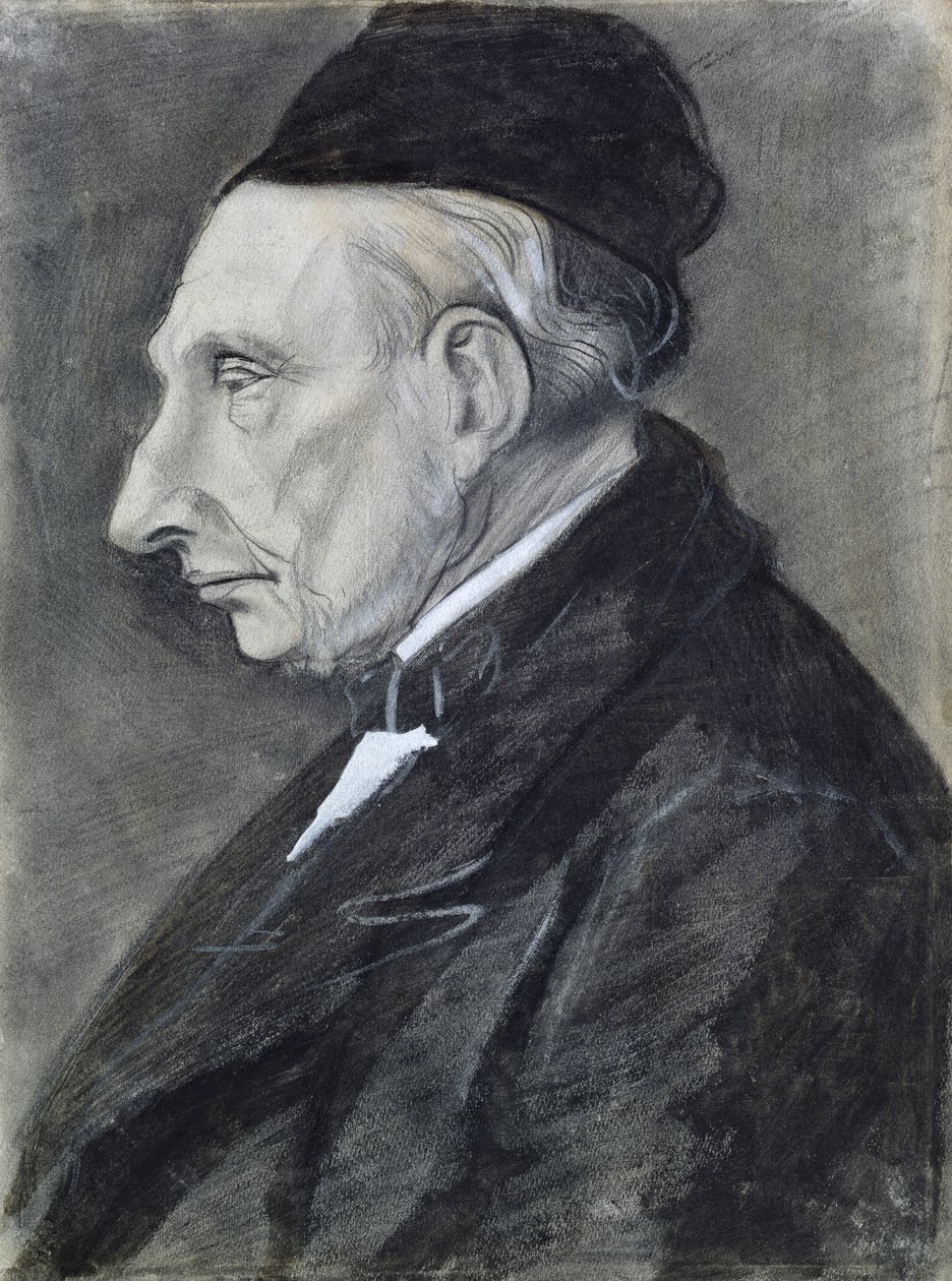 Portrét umělcova dědečka, 1881 (uhl na papíře) od Vincent van Gogh