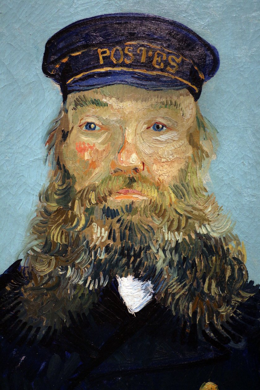 Portrét pošťáka Josepha Roulina od Vincent van Gogh