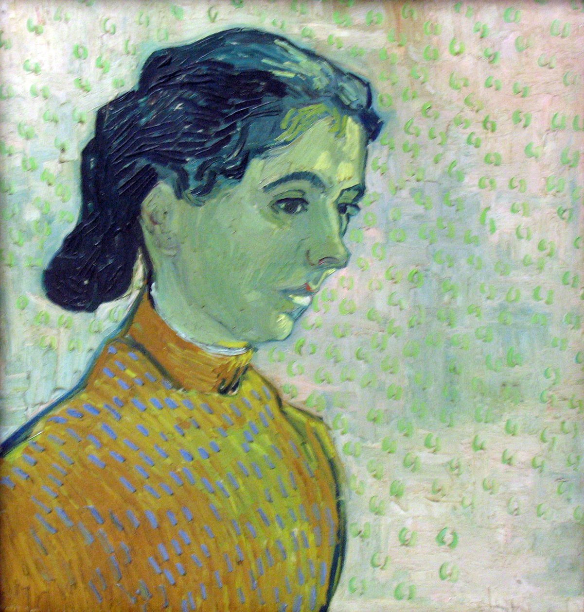 Portrét mladé ženy od Vincent van Gogh