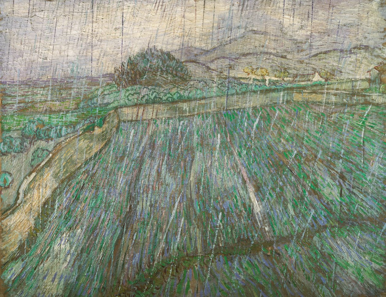 Déšť od Vincent van Gogh