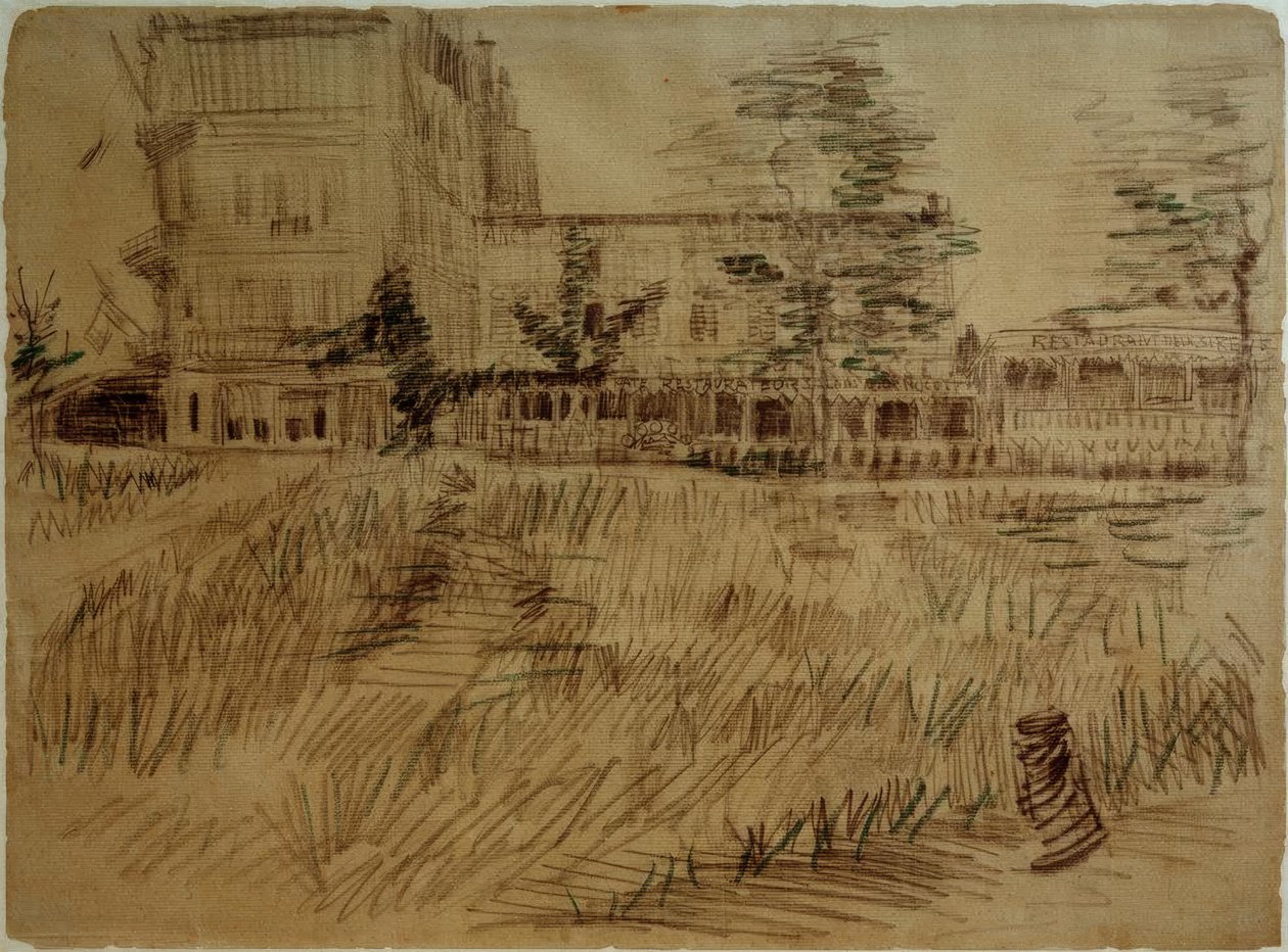 Restaurace De la Sirène v Asnières od Vincent van Gogh