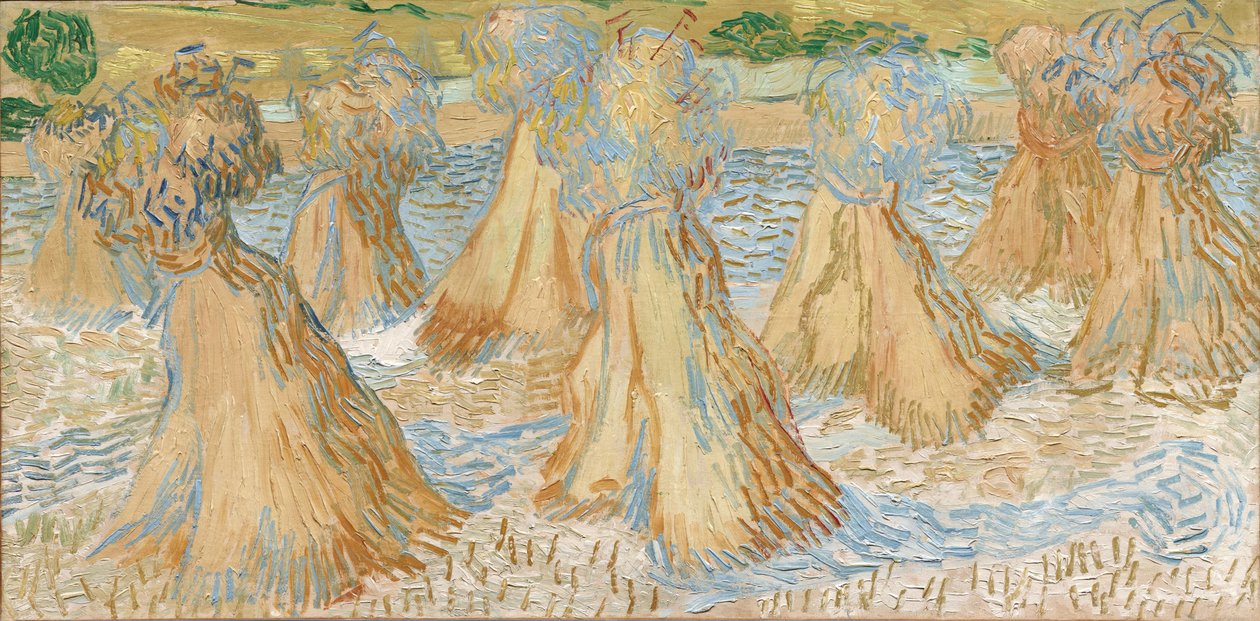 Snopy pšenice od Vincent van Gogh