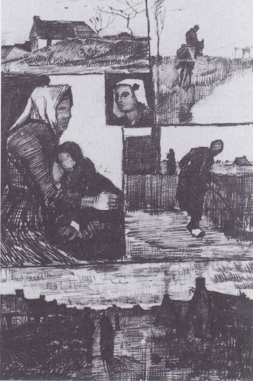 Skica list od Vincent van Gogh
