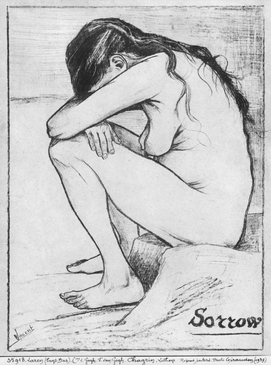 Smutek, 1882 od Vincent van Gogh