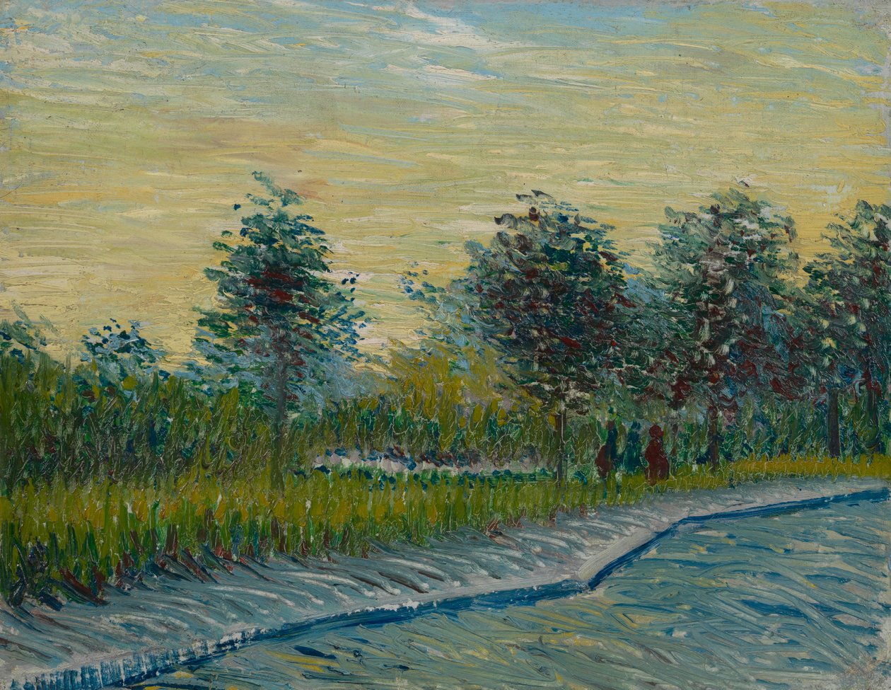 Náměstí Saint-Pierre při západu slunce od Vincent van Gogh