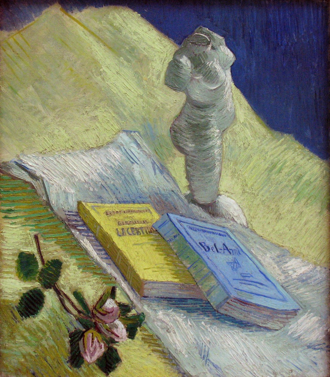 Zátiší se sádrovou soškou od Vincent van Gogh