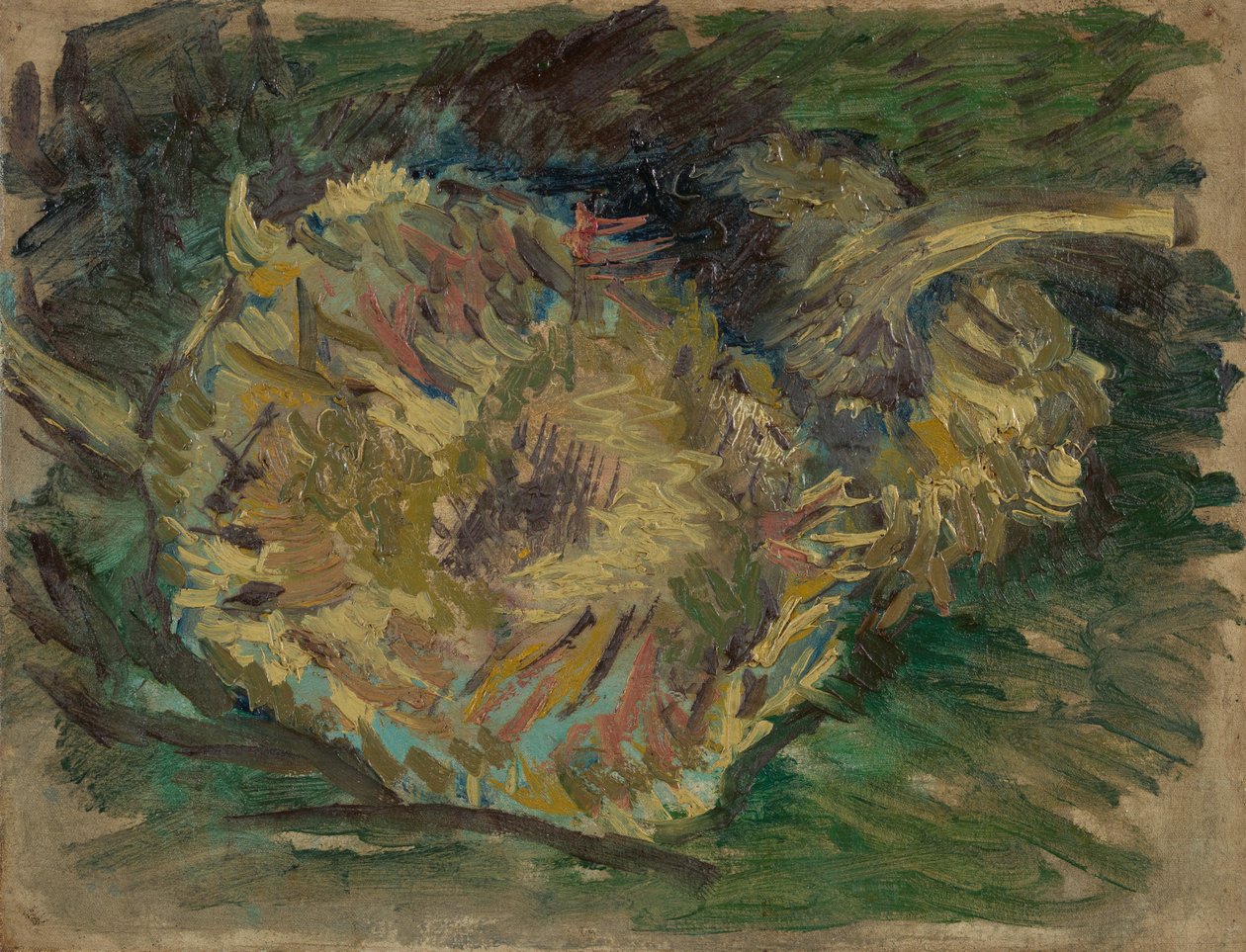 Slunečnice je pryč od Vincent van Gogh