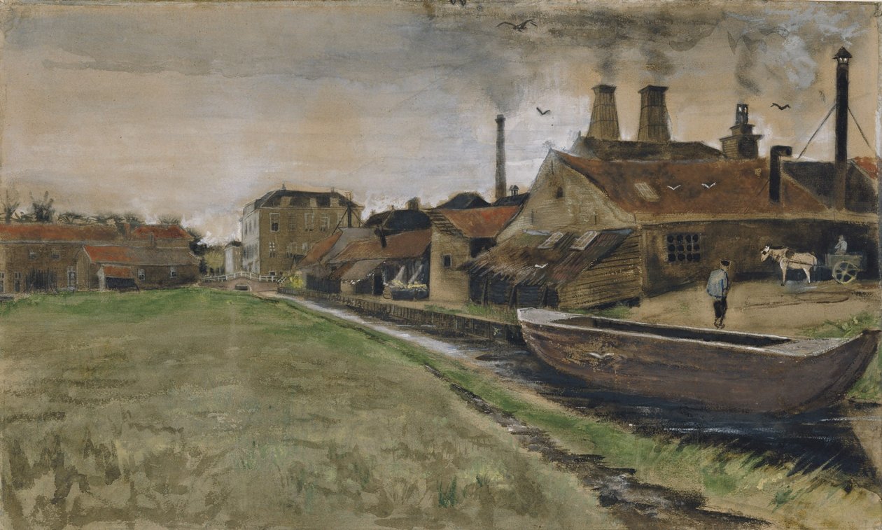 Železný mlýn v Haagu od Vincent van Gogh