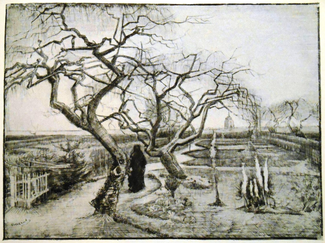 Zahrada fary od Vincent van Gogh