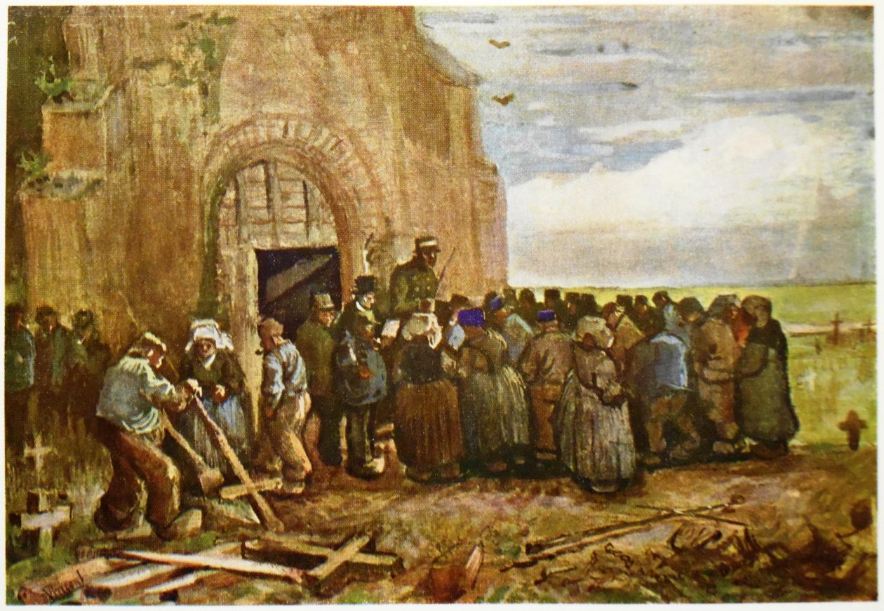 Prodej křížů hřbitova od Vincent van Gogh