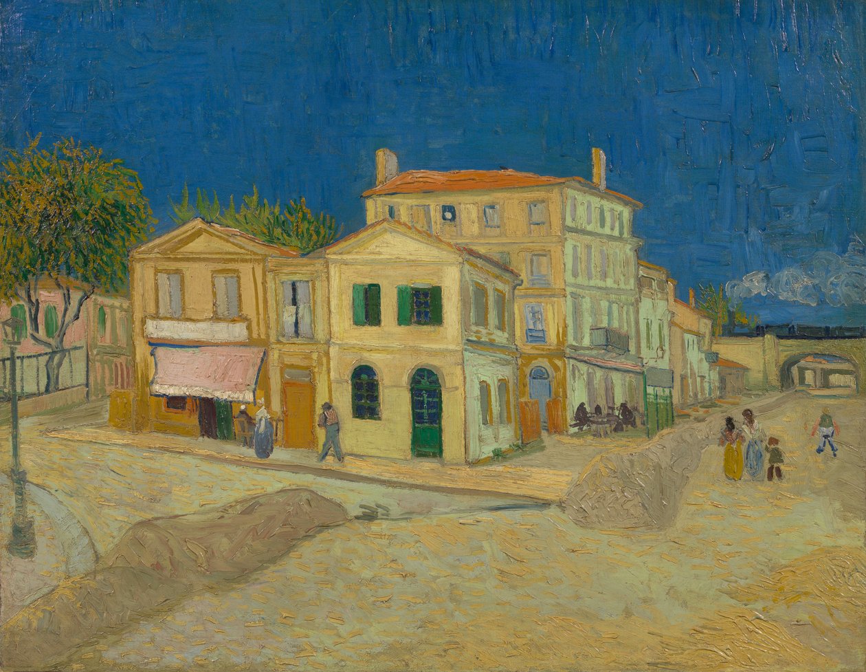 Žlutý dům Ulice od Vincent van Gogh