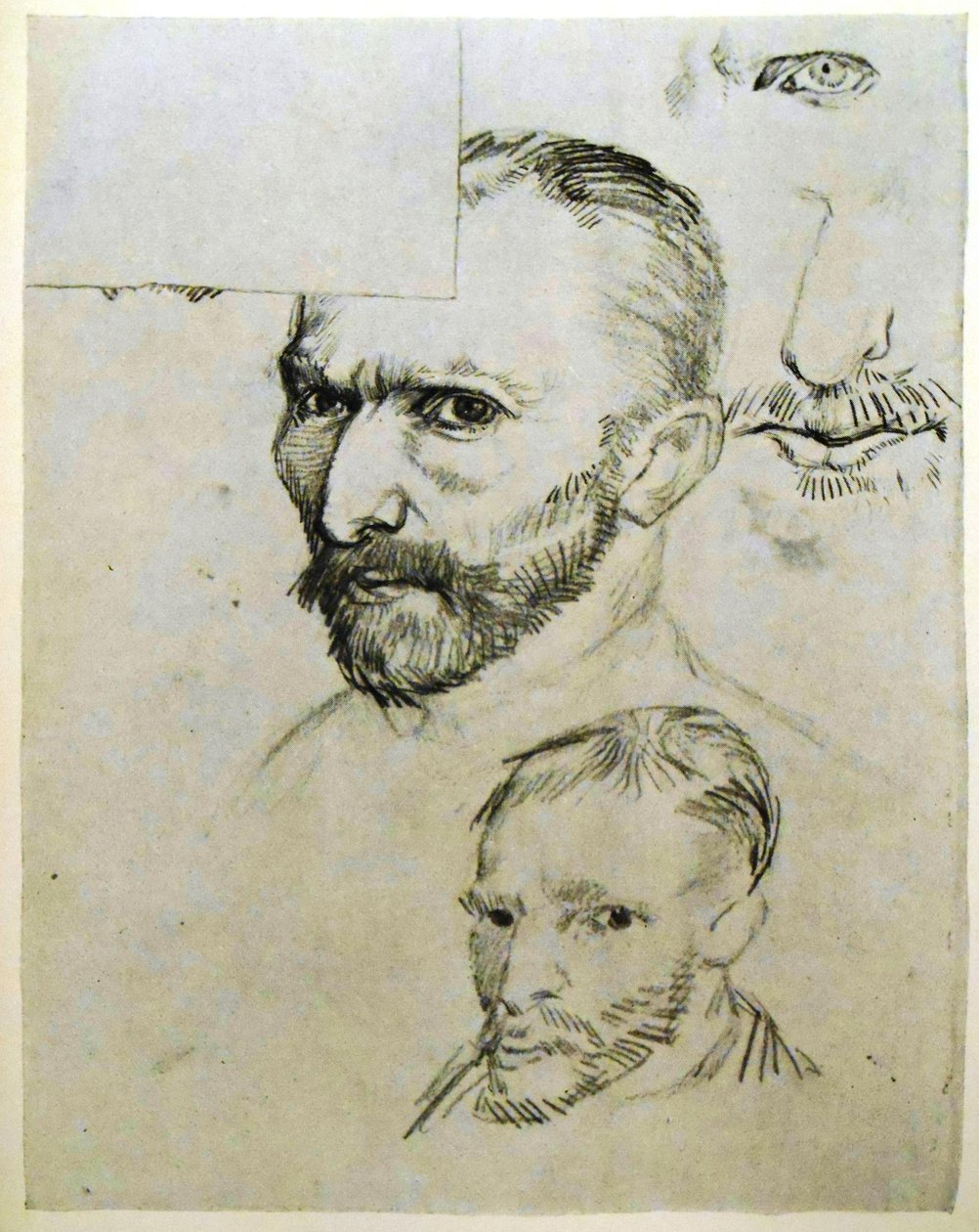 Tři autoportréty od Vincent van Gogh