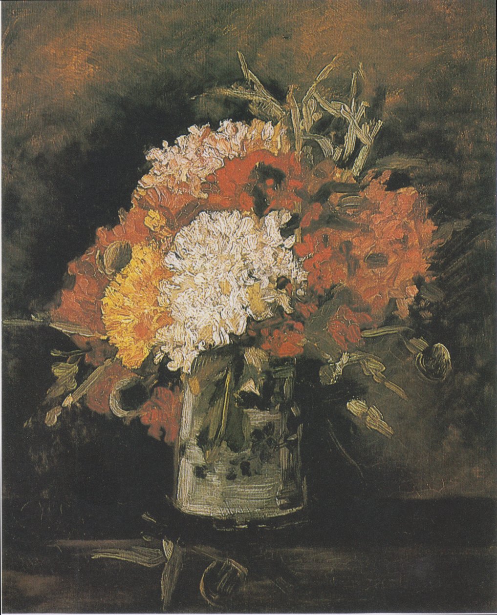 Váza s karafiáty 1 od Vincent van Gogh