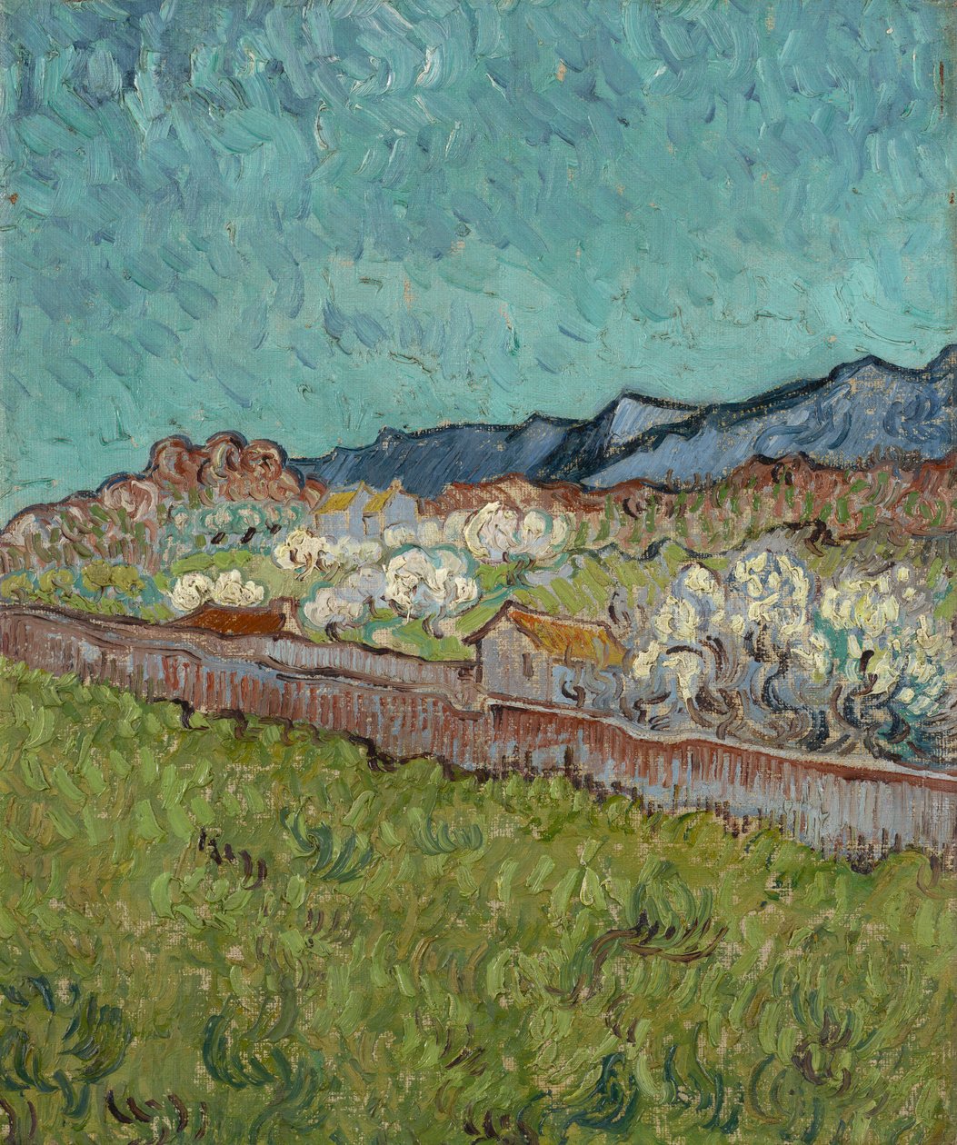 Pohled na Alpy od Vincent van Gogh