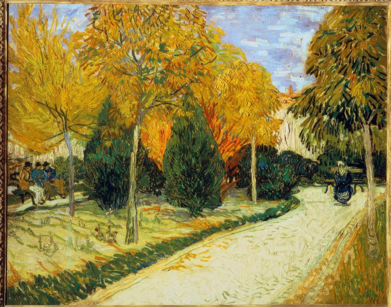 Cesta v parku Arles od Vincent van Gogh