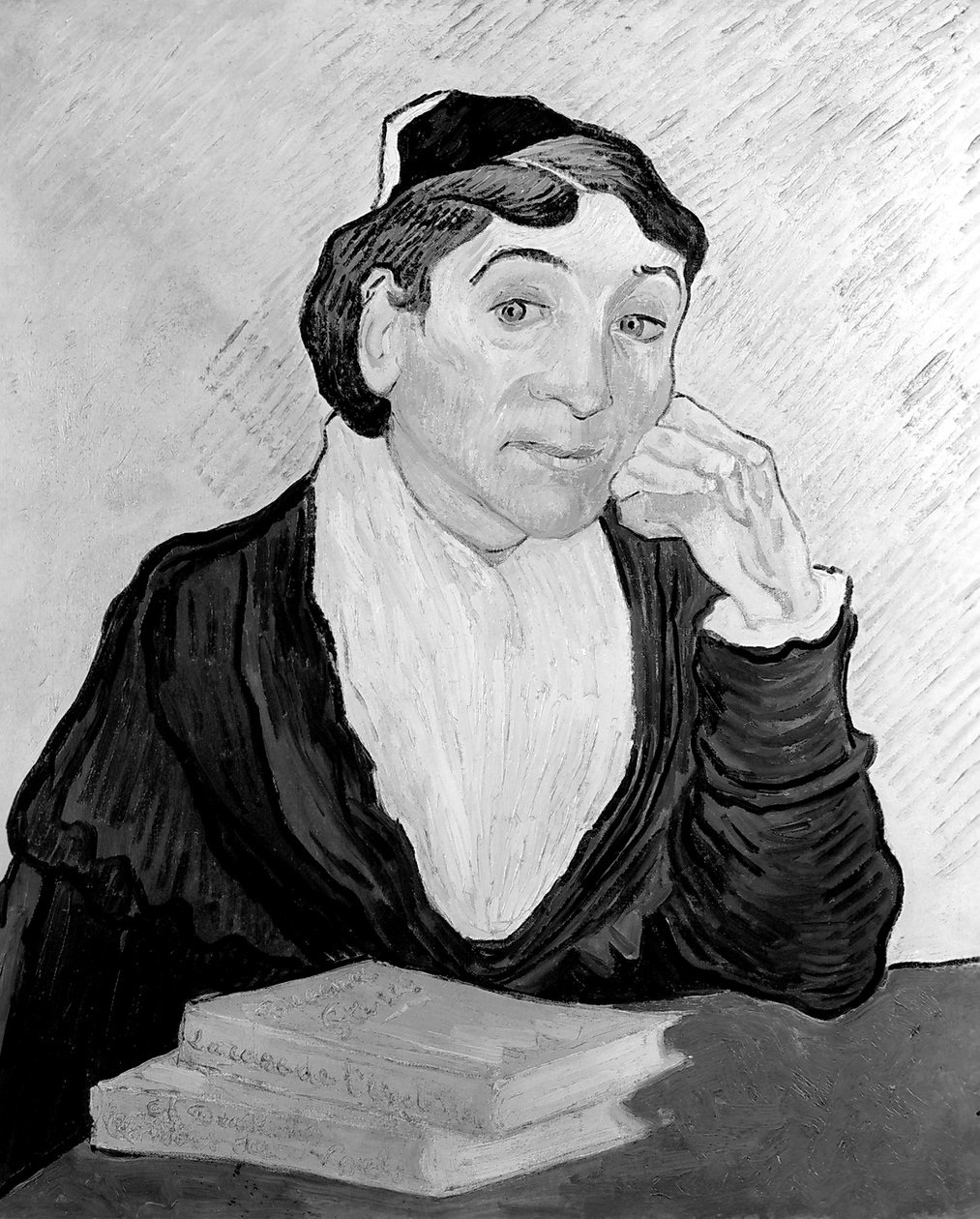 Žena z Arles, 1890 (viz také 18948) od Vincent van Gogh