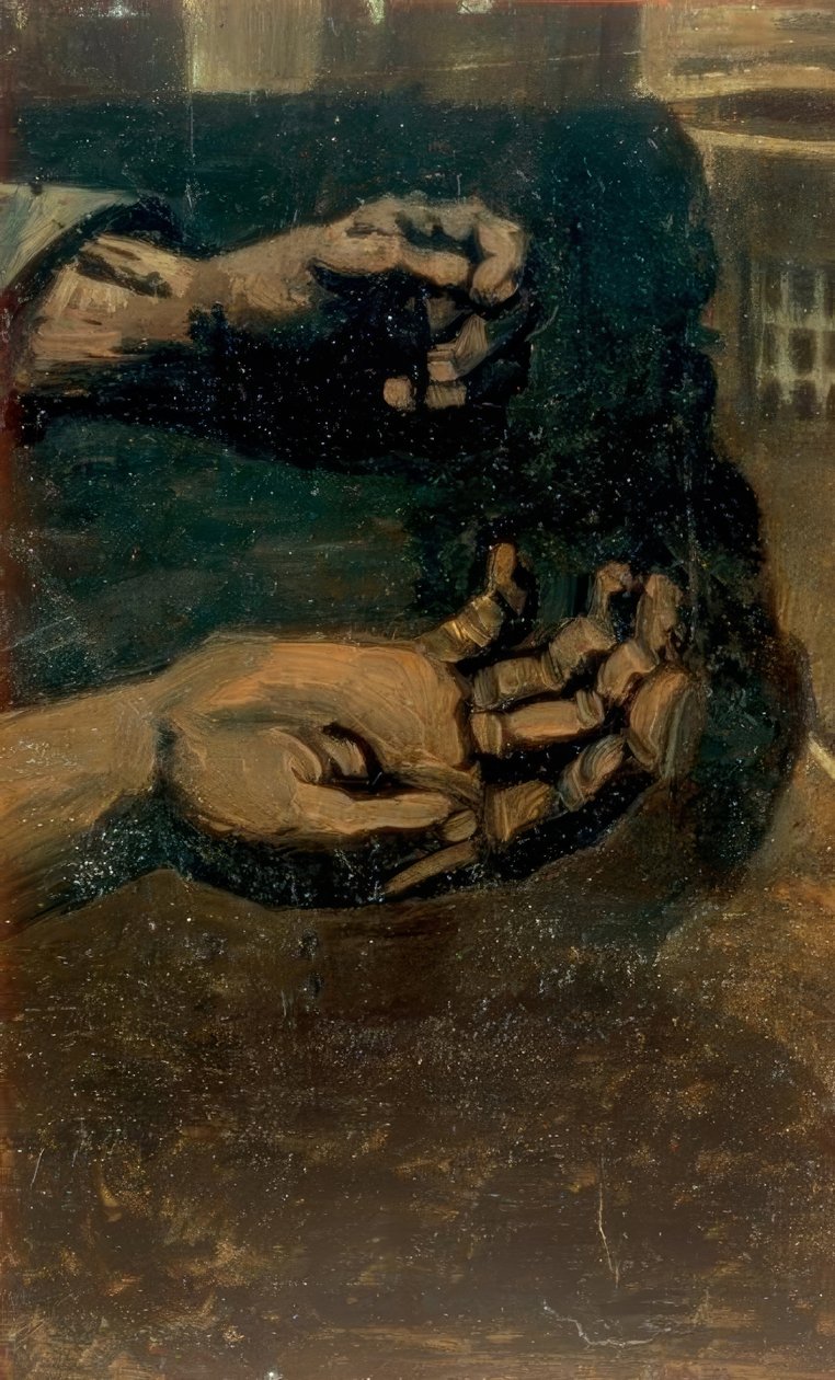 Dvě ruce od Vincent van Gogh