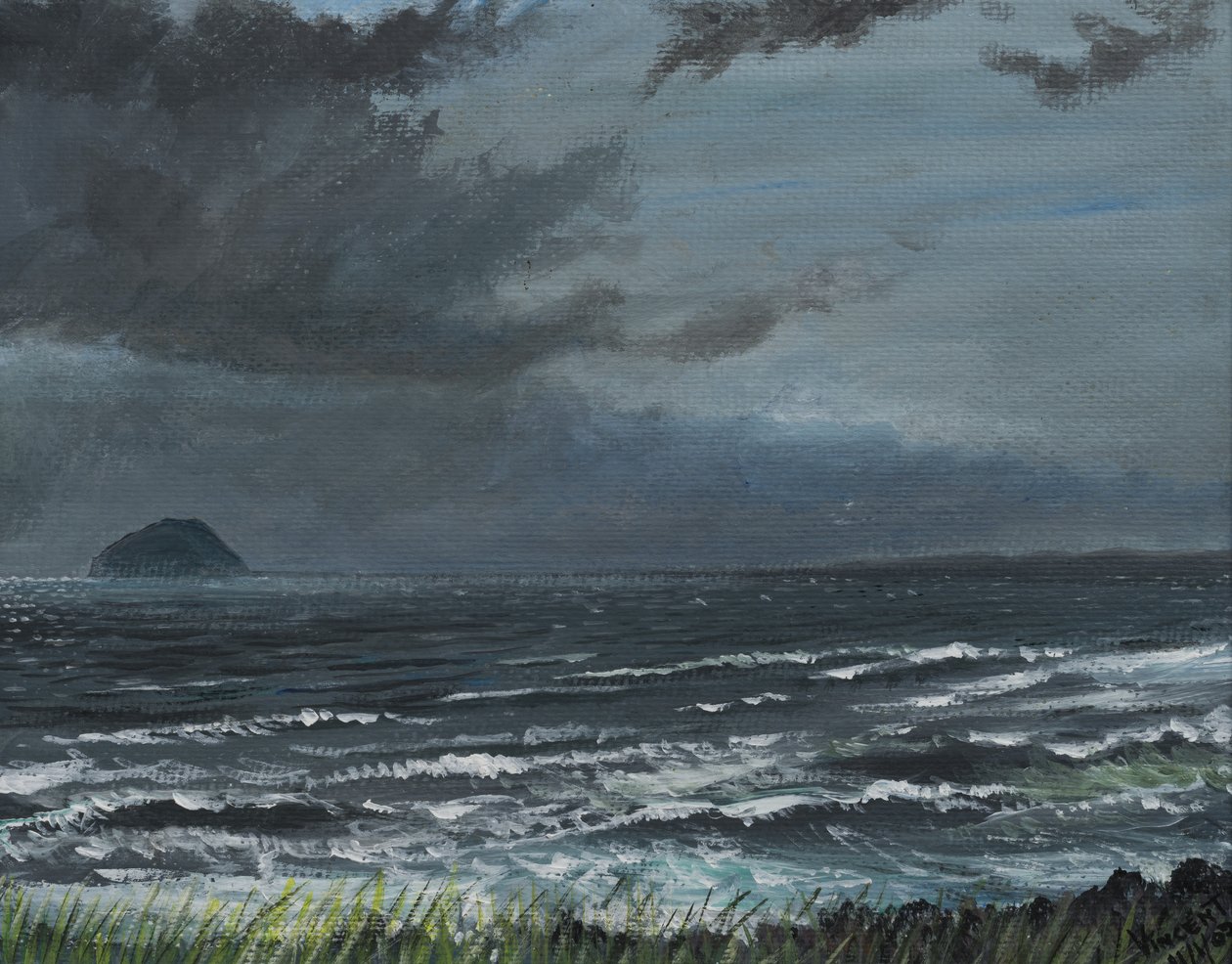 Blížící se bouře, 2007, (akryl na plátně) od Vincent Alexander Booth