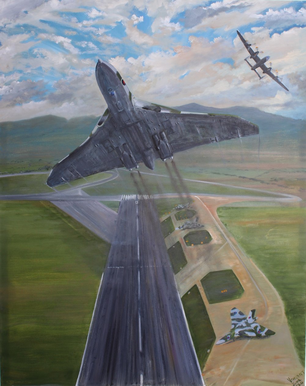 Avro Legends, 2024 (olej na plátně) od Vincent Alexander Booth